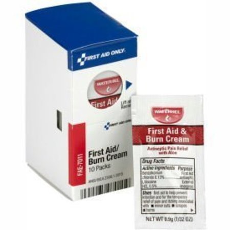 ACME UNITED First Aid Only FAE-7011 Burn Cream, 10 Packets/Box FAE-7011